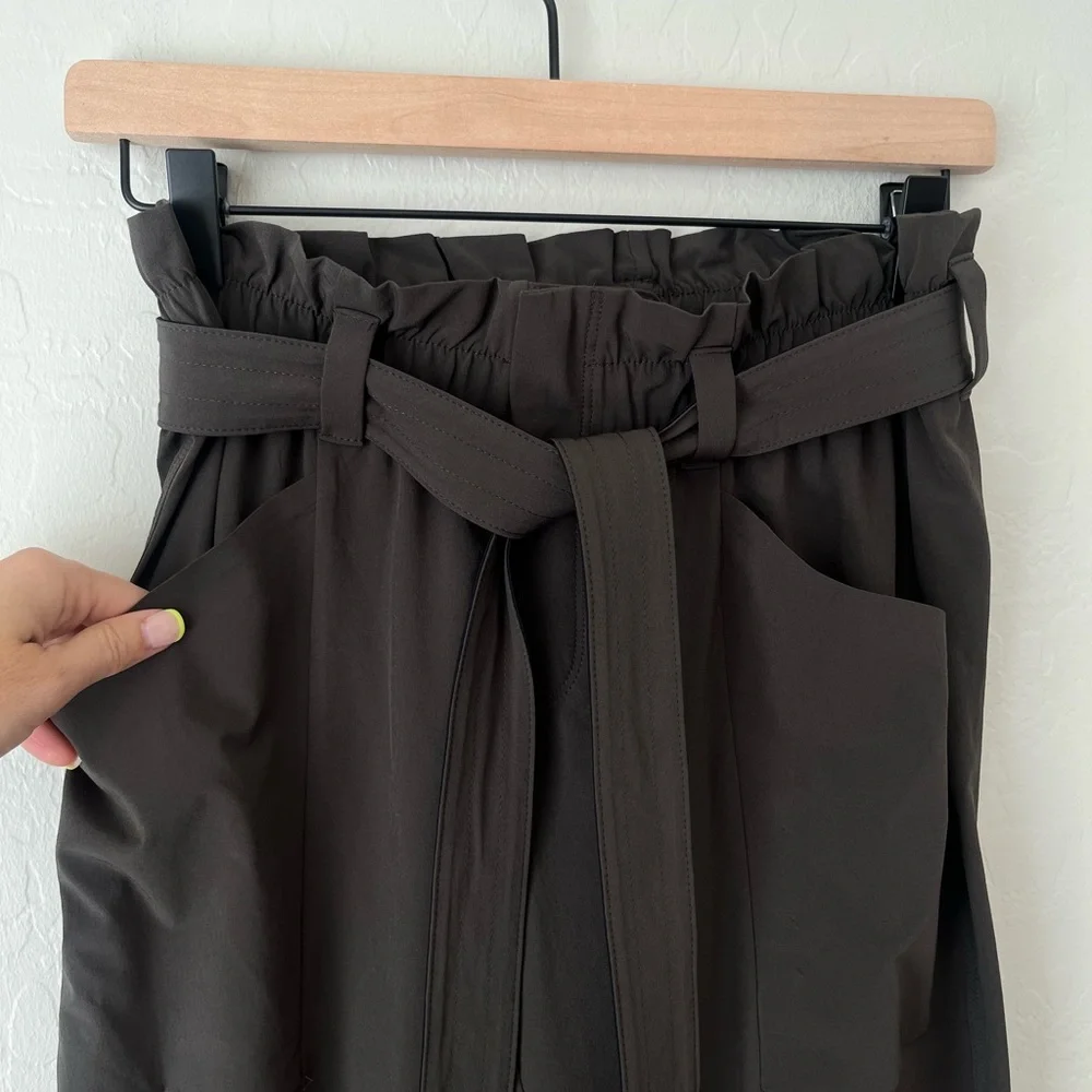Athleta skyline high waist jogger pants Olive green 4 - Picture 10 of 13